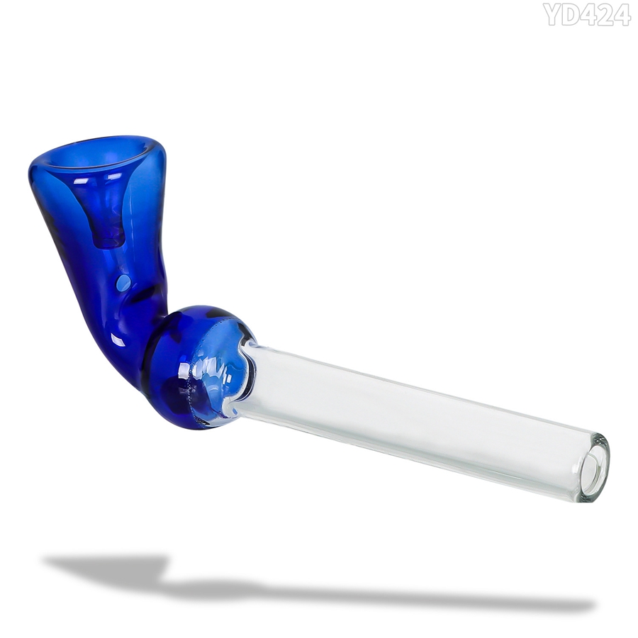 Flared glass pipe Small smoke pipe wholesale tobacco accessories Glass pipe