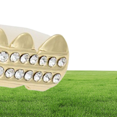 Mode Lychee Hip Hop Teeth Grill Set Top Bottom Mouth Teeth Grills Fashion Demoneble Dental Grills Jewelry9509434