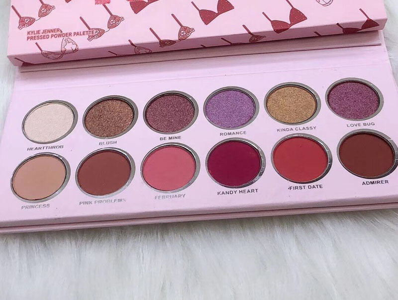 Makeup Eye Shadow Palette 12 Färgvattentät naturlig långvarig ögonskugga