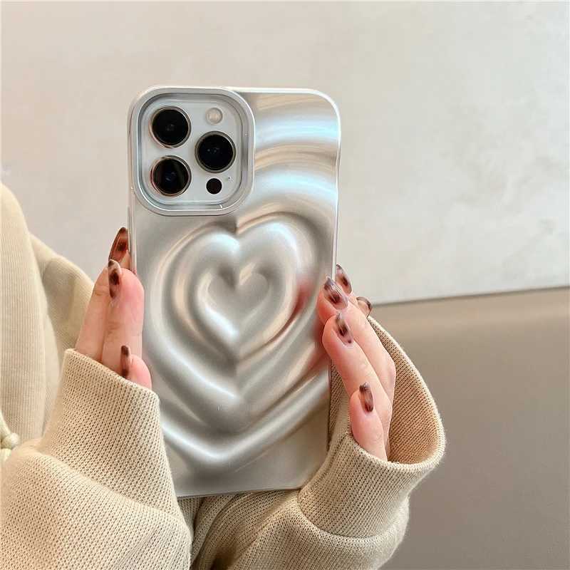 Casos de telefone celular adequados para iPhone 15 14 Pro Max 13 12 11 Pro Max Cute Fashion Fashion Soft Silicone Bumper Shock Cap J240418