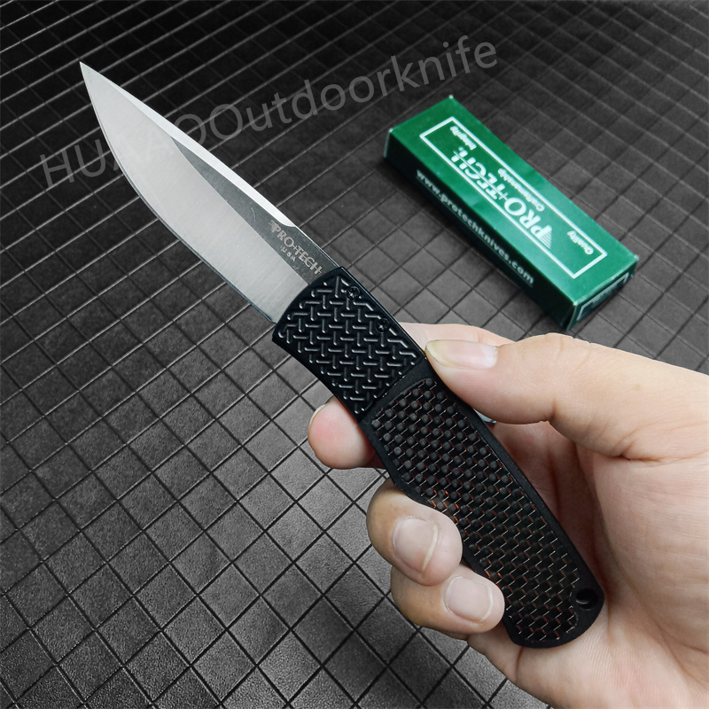 2023 Pro-Tech Whiskers BR-1 Magic Bolster Release AUTO Folding Knife Automatic Knife Outdoor Tactical Hunting Camping EDC Utility Knives 920 5201 3407 2203 Tools