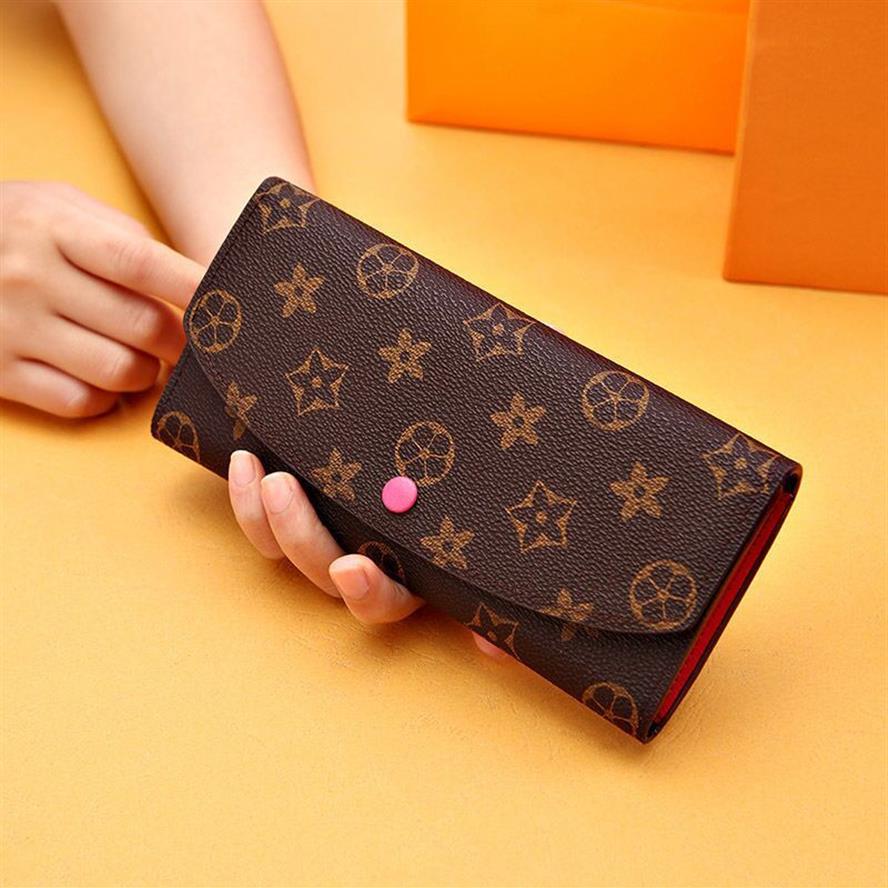 Hoge kwaliteit Designer Wallets Holders Vrouw Long Zipper Purse Girl Card Bag Tas MoneyBag274V