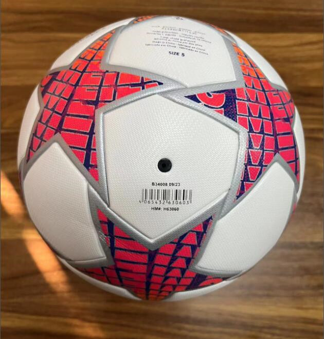 New 23 24 European champion Soccer ball size 5 Final KYIV PU balls granules slip-resistant football 2023 2024