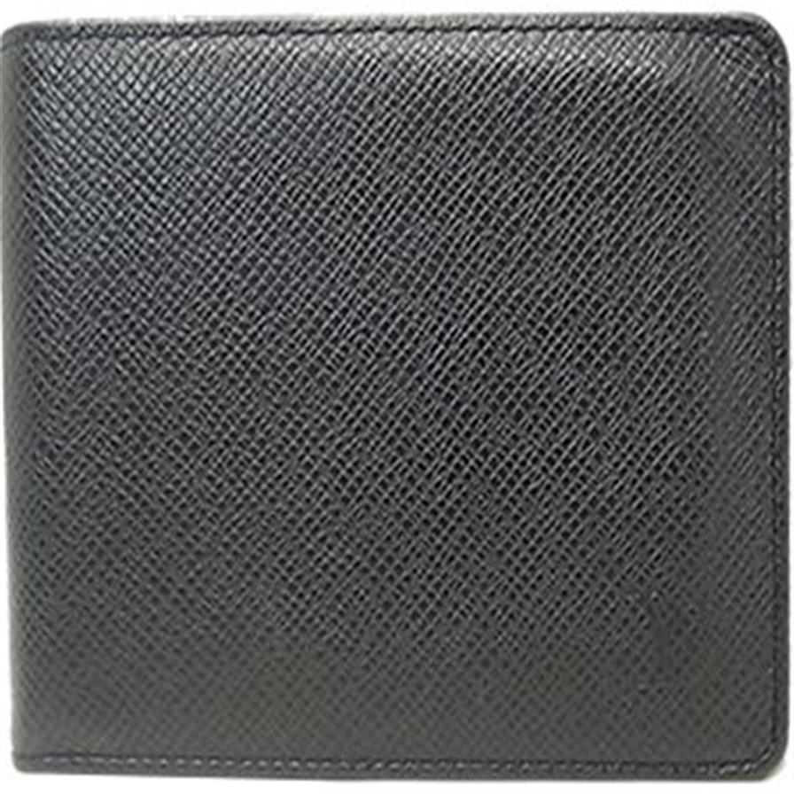 Personalizzazione popolare i Portafoglio Bifold Florin in vera pelle uomo Porta carte di credito piccolo nero e marrone marrone chiaro bag194q