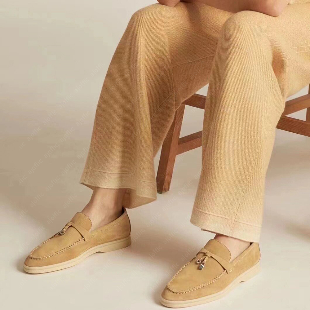 Lp Pianas Loafers pianas shoes Designer Shoes Men Loafers Women Loafers Flat Suede Cow Leather Oxfords Casual Shoes Moccasins Loafer Slip Sneakers Formal Shoe