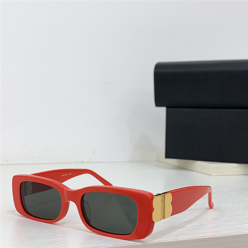 Nya modedesign solglasögon 0096S Small Frame Square Glasses Simple and Popular Style Decorative Eyewear UV400 Lens toppkvalitet
