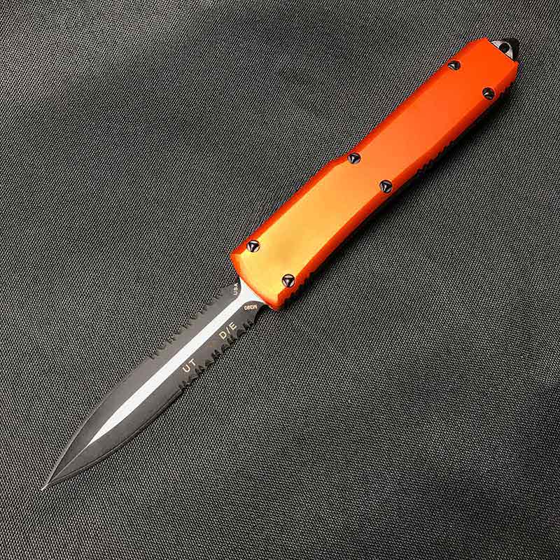 MT MICO Outdoor Survival Double Action Automatic Knife CNC Action Tactical Cutter Gear Tactical Knives EDC self-defence Pocket Knifes