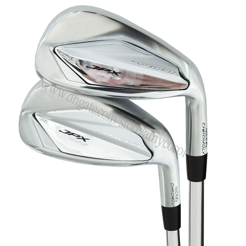 Правые гольф-клубы JPX 923 Golf Irons 4-9 P G S Новые кованые клубы Set R или S Flex Steel Wans или графитовый вал Бесплатная доставка