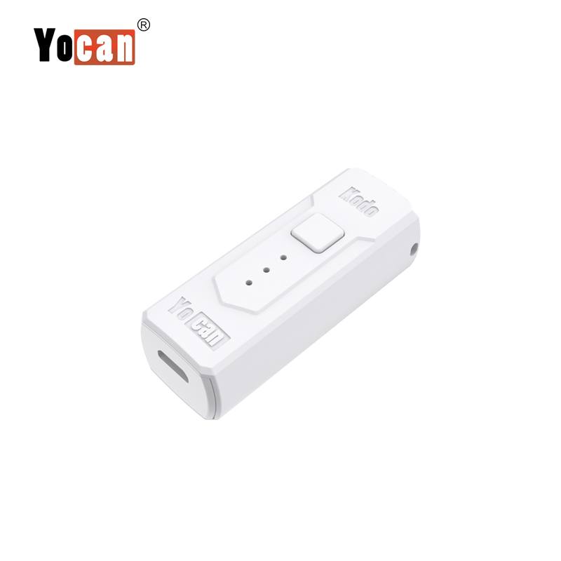 Autentyczny pudełko Yocan Kodo Mod 400 mAh Podgrzewanie akumulatorów Regulowane napięcie Vape 10 s Funkcja wstępnego Zgażu z Micro USB Port Pen /Box