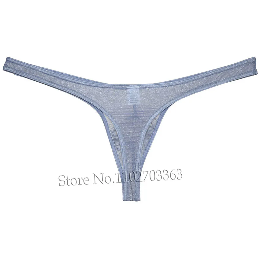 Uomo filato di vetro trasparente perizoma custodia rigonfia mini bikini perizoma intimo T-back trasparente tanga perizoma elastico lucido sospensori