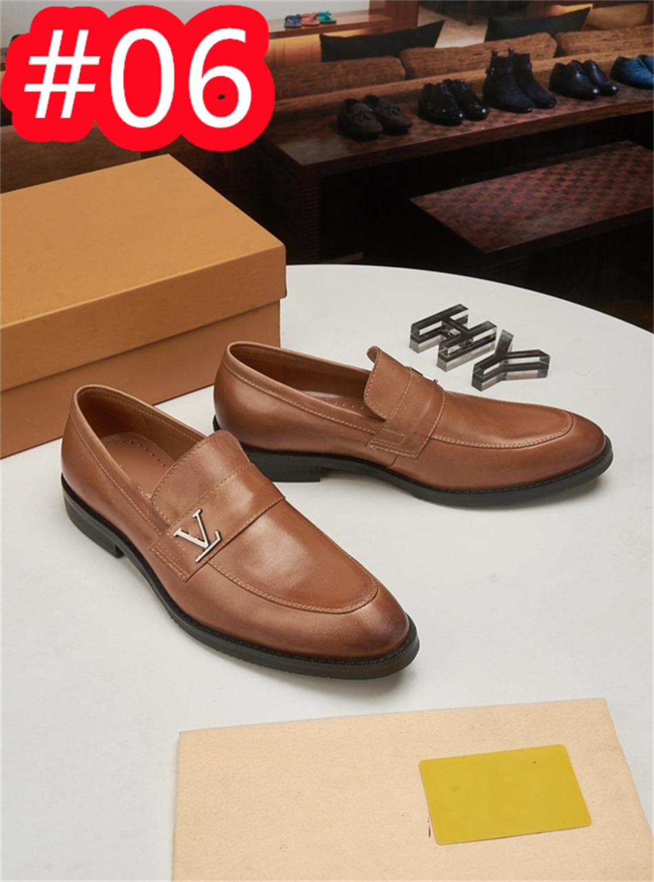 2023 Luxus-Herren-Business-Designer-Kleid-Büro-Schuhe, luxuriöse Krokodilleder-Schuhe, Herren-Schnalle, lässige Hochzeit, Party-Schuhe, Herren-Flats, Übergröße 38–46