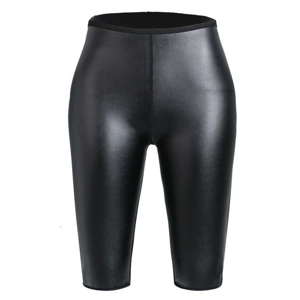 Men S Thin Leather Body Shaping Trained High Waist Control Pants Underwear Pressure Fiess Problem