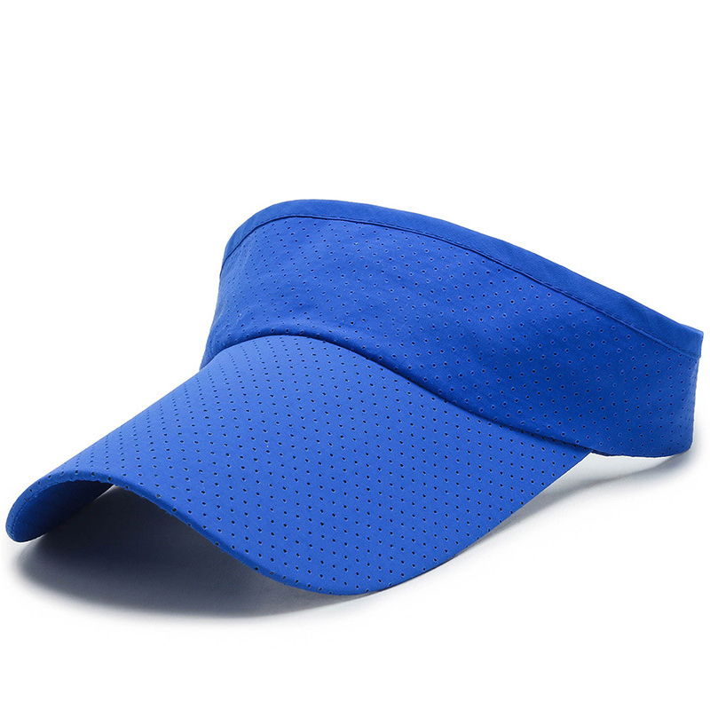 Al0lulu med logotypen Hollow Top Hat Sun Visor toppade Cap Herr- och kvinnors sportsolhatt