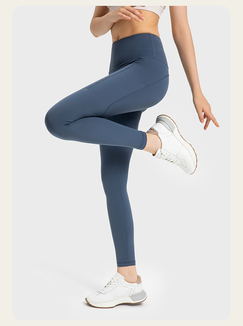 LU-1784 Women yoga leggings pants women designers high waist sports gym legging classic elastic fitness lady