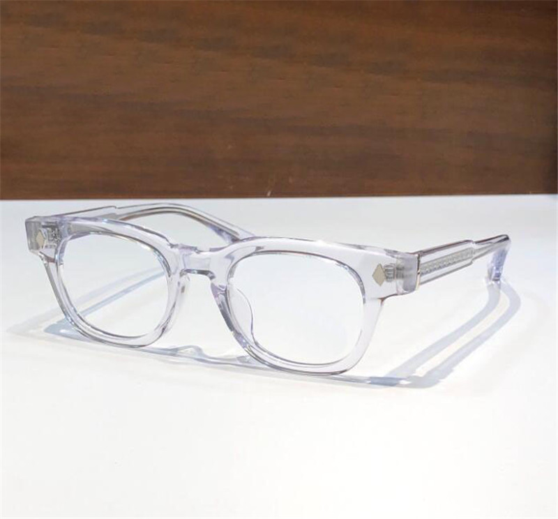 Nouveau design de mode lunettes optiques carrées 8204 cadre de planche forme rétro style simple et généreux lunettes haut de gamme avec boîte peut faire des lentilles de prescription