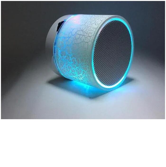 مكبرات صوت Bluetooth LED A9 S10 Wireless Speaker Hands Portable Mini Stookpeaker Free TF USB FM Support SD PC مع MIC