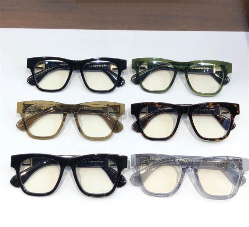 New fashion design square shape cat eye optical glasses 8249 plank frame retro shape simple and generous style high end eyewear with box can do prescription lenses