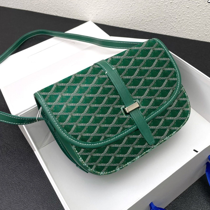 Sıradan tasarımcı Erkek Kadın Saddles çantaları 7a kaliteli lüks messenger crossbody çanta klasik zarf moda çanta omuz çantası go avlu çanta cüzdanları