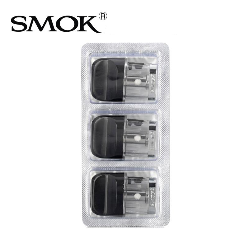 SMOK Novo 3 Pod Mesh 0.8ohm Coil 1.7ml Cartridge Side Filling System for NOVO 3 KIT E cigarette Vape Authentic