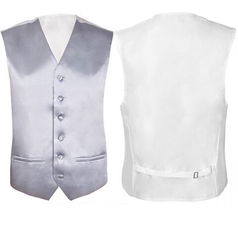 Groom Vests For Wedding Herringbone Made Slim Fit Mens Suit Vest Prom Waistcoat Plus Size