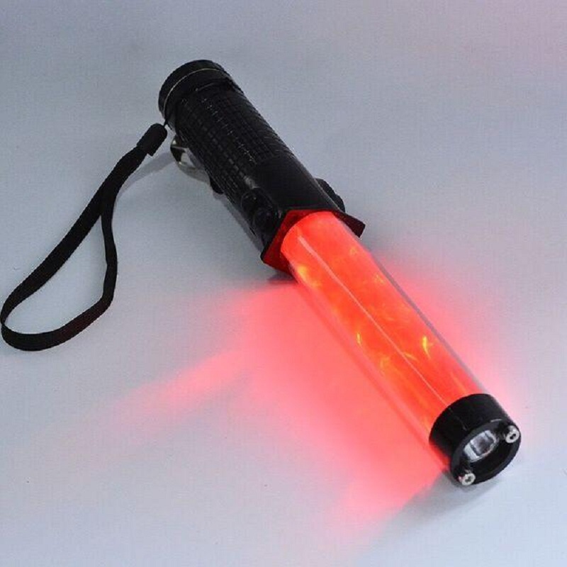 Multifunctional Fire Emergency Traffic LED Warning Baton Light For Climbing Night Travel