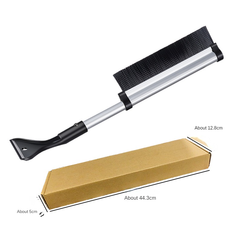 Multifunctional Telescopic Car Aluminum Alloy Telescopic Snow Shovel Winter Vehicle Ice Removal Shovel Snow Shovel