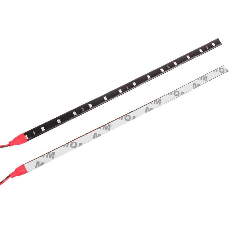 New Waterproof Car Auto Decorative Flexible LED Strip High Power 12V 30cm 15SMD Car LED Daytime Running Light DRL