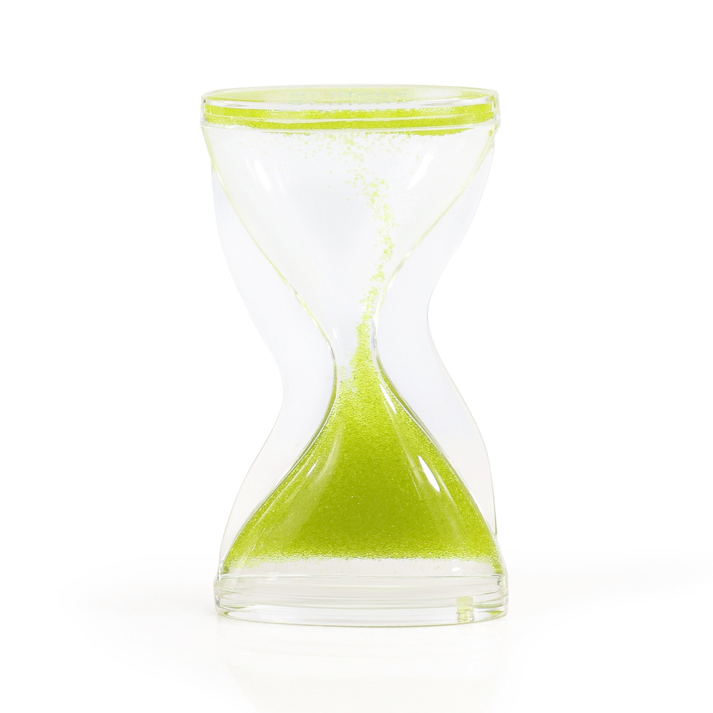 Kreatywny akrylowy rosnący płyn klepsydra Timer Drift Up Hourglasses dekompresuje Prezenty Home Office Party Favor