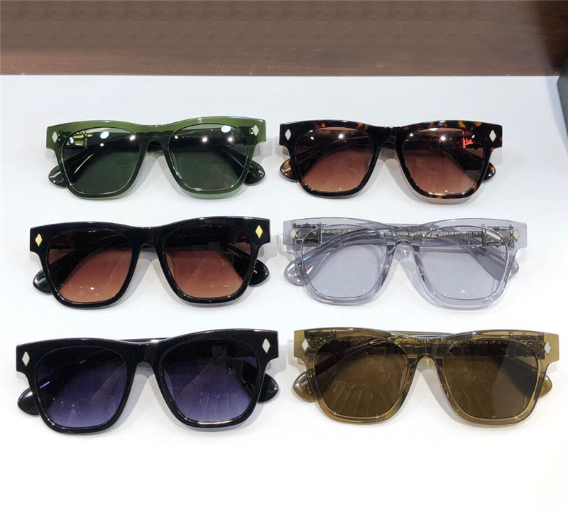 Nouveau design de mode rétro hommes lunettes de soleil 8249 forme d'oeil de chat cadre de planche classique style simple et populaire polyvalent extérieur UV400 lunettes de protection