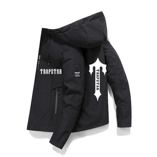 Trapstar Clothing Outdoor Camping Kletterjacke Herbst und Winter Neuer atmungsaktiver Pullover-Trench für Herren