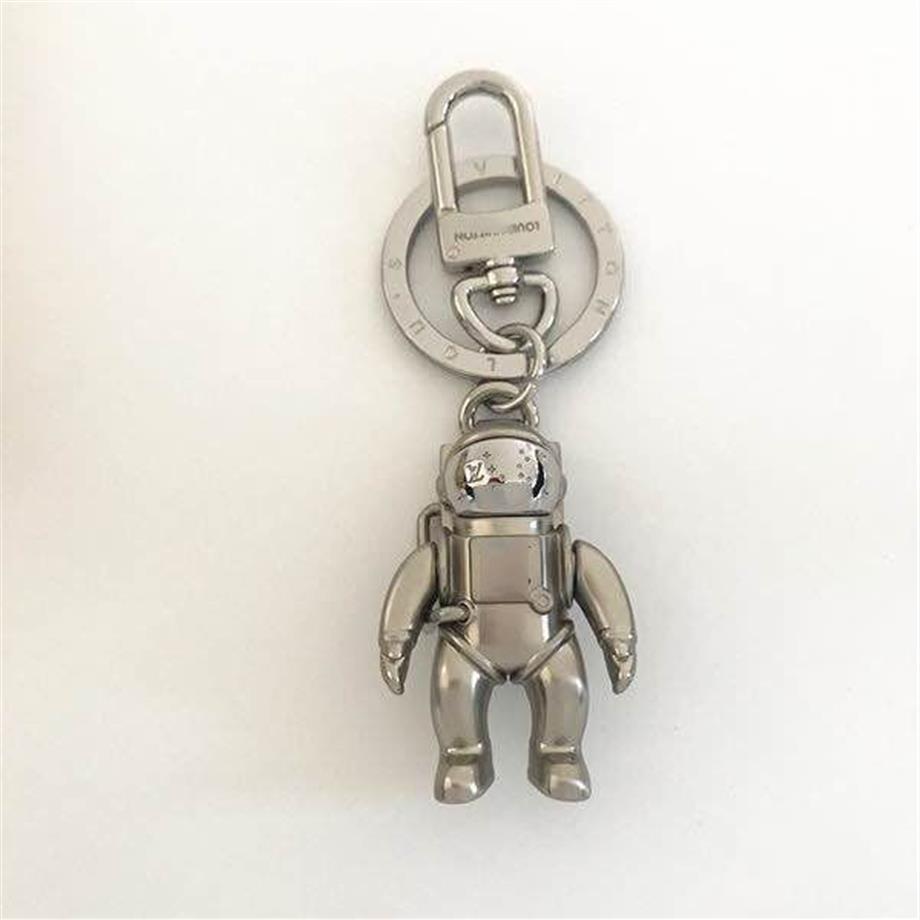 Nieuw ontworpen astronaut sleutelhanger accessoires ontwerp sleutelhanger massief metalen autosleutelhanger geschenkdoos verpakking274o