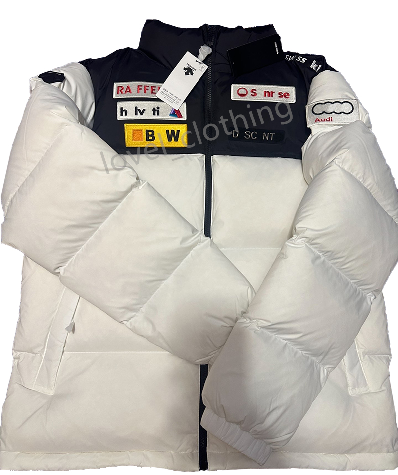 Designer Puffer Jacket Descente Down Manteau Hommes Down Veste Femmes Canard Blanc Coupe-vent Hommes Parkas Veste Collier Manteau Chaud Taille De Luxe XS-XXL