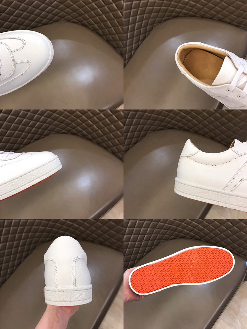 Berömda casual skor män gratis löpande sneaker italienska original elastiska band låga tår vit kalvskinn gummi designer non-halp basket basket atletiska skor låda eu 38-45