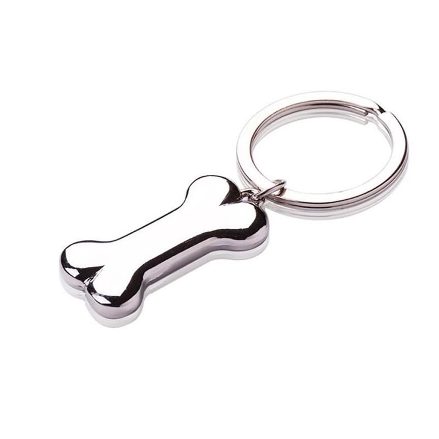 Keychains Cute Dog Bone Key Chain Fashion Alloy Charms Pet Pendent Tags Ring For Men Women Gift Car Keychain JewelryKeychains289o