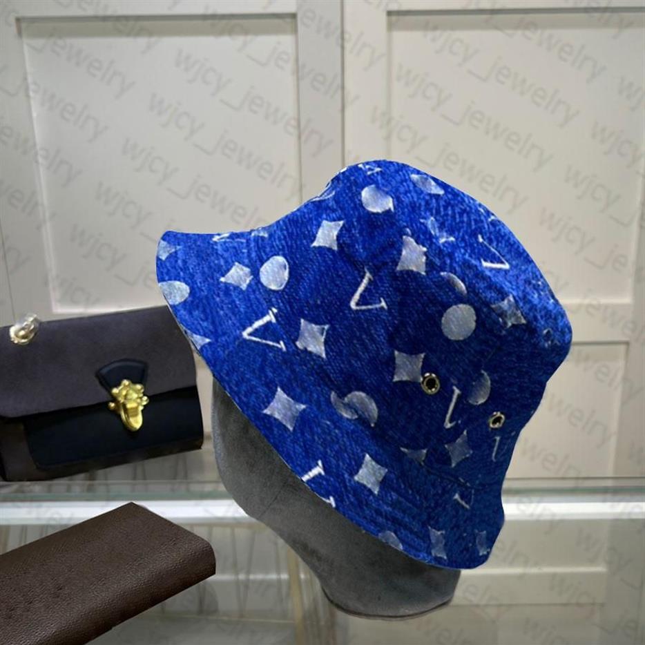 Fashion Hats Bucket Hat Flat Cap Flower Letter Design for Mens Woman Top Quality252S