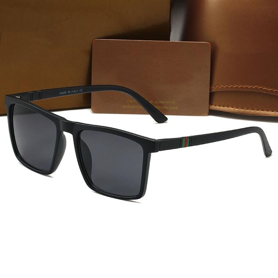 Herren-Designer-Sonnenbrille für Damen, quadratisch, schwarzer Rahmen, neueste Mode-Sonnenbrille, Herren-Sonnenbrille, Gafas de Sol, Top-Qualität, Gla314h