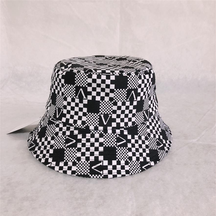 Designers Mens Womens Bucket Hat Chapéus Sun Prevent Bonnet Carta Design Moda Sunshade Cap Temperamento Versátil Chapéu Coupl316Q