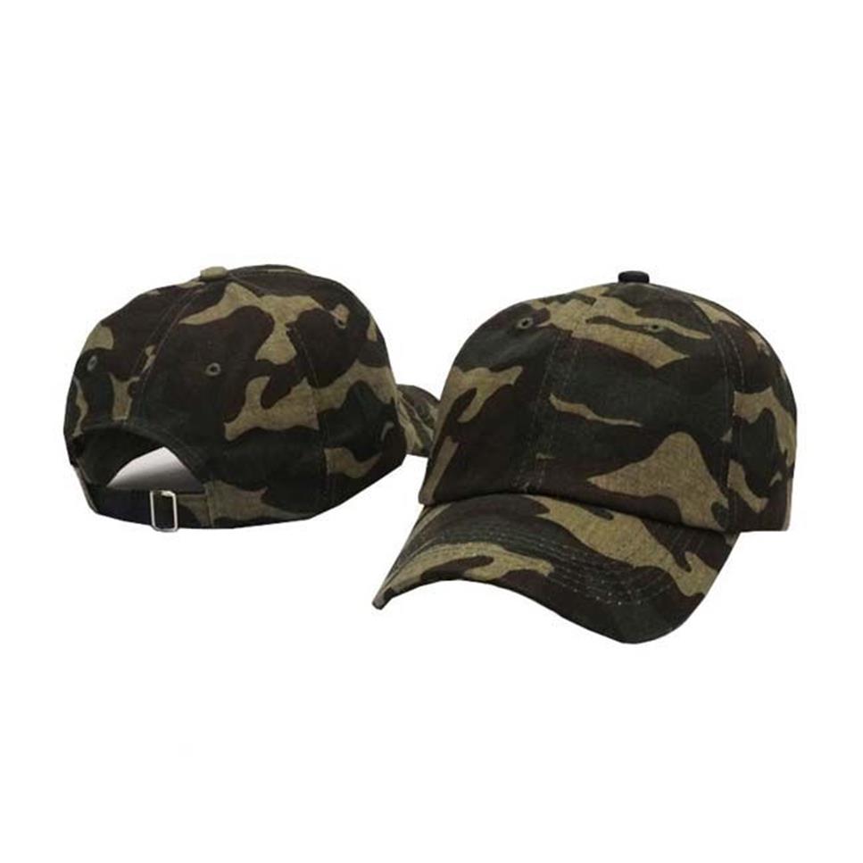 Mode Blank Plain Strapback Caps Camo Groene Denim Hoeden Mannen Vrouwen Sport Snapback Zomer Designer Baseball Cap Hip Hop Verstelbare 2761