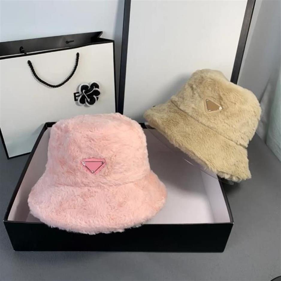 Rabbit Hair Hat Designer Beanie Cap Men's Women's Tight Hat Unisex Cashmere Letter P Casual Skull Hats Outdoor Fashion248b
