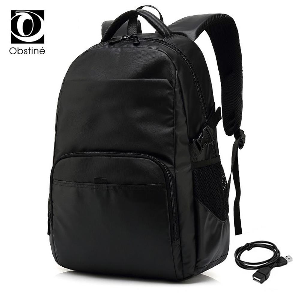 Black Backpack Male for Travel Backpacks for Men Waterproof Business Back Pack Bag Laptop Bagpack Men Bookbag Large252y