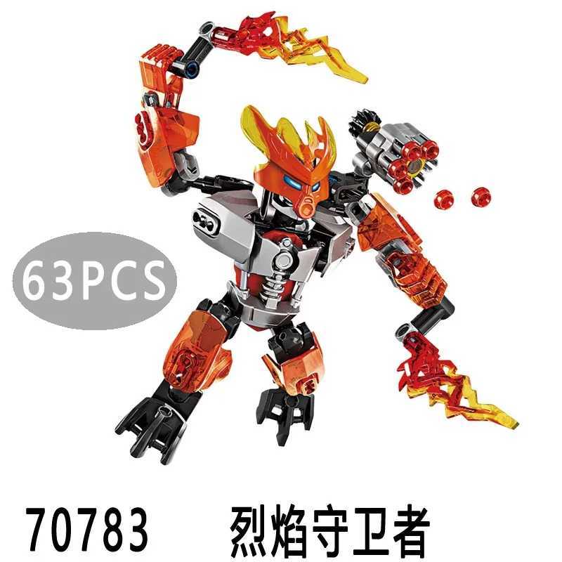 차량 장난감 2023 Bionicle Protector 빌딩 블록 애니메이션 액션 피규어 병사 로봇 벽돌 소년을위한 로봇 벽돌 아이 생일 크리스마스 giftsl231114