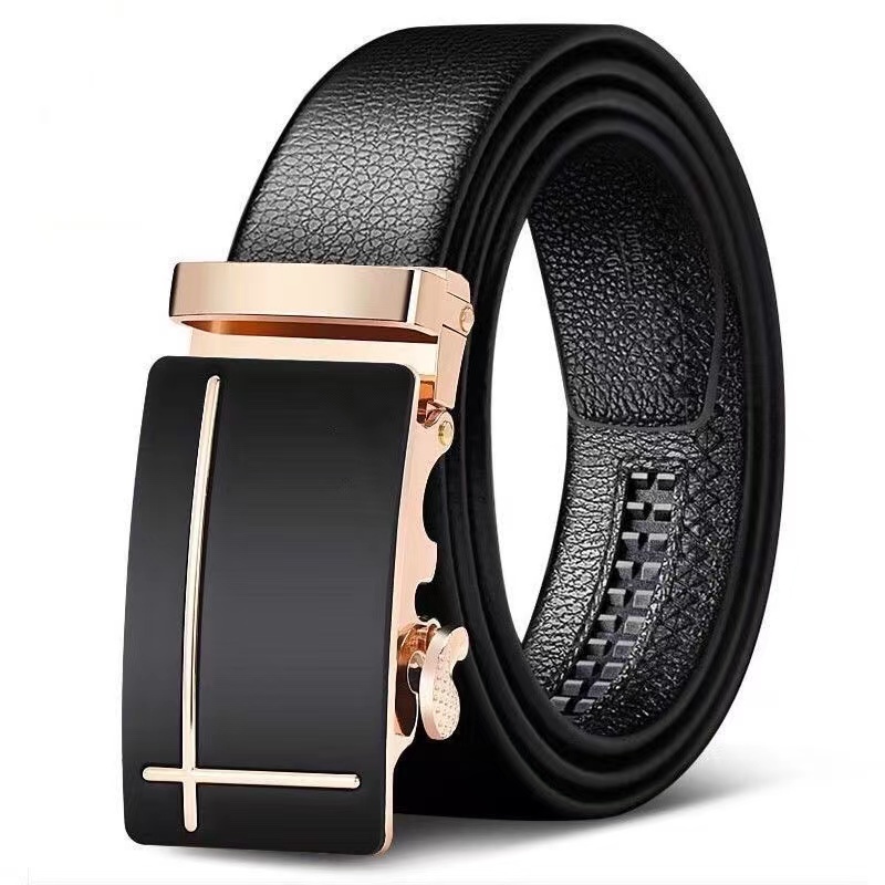 Digner belt, men's authentic automatic buckle, trendy men's youth Korean version, versatile trend, student, middle-aged and elderly formal belt, casual busins