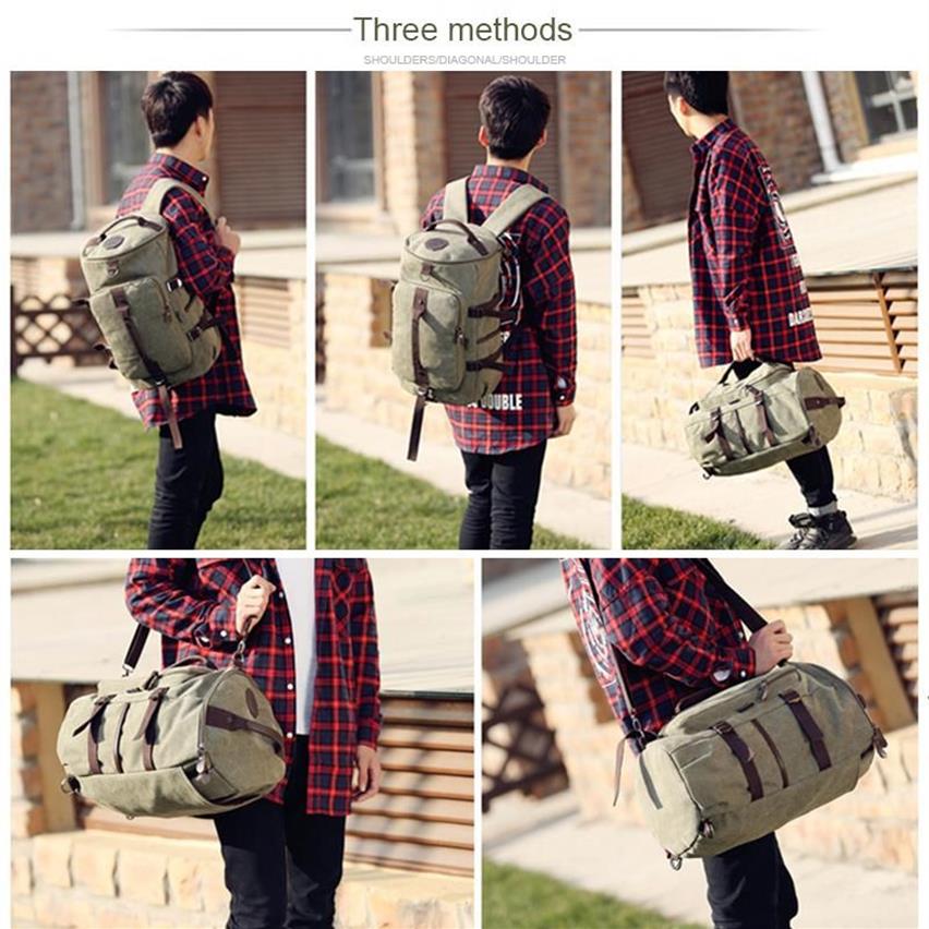 3in1 Saco de viagens de mochila vintage Male mochilas mochilas bolsas de escola de grande capacidade Pacote de mochila portátil portátil para meninas meninos233z