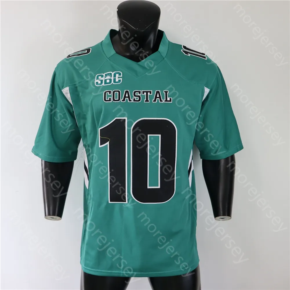 Coastal Carolina Chanticleers Football Jersey NCAA College Grayson McCall Reese White CJ Beasley Mobley Pinckney Killen Jenkins Boykin Brown Stewart Bruce Brown