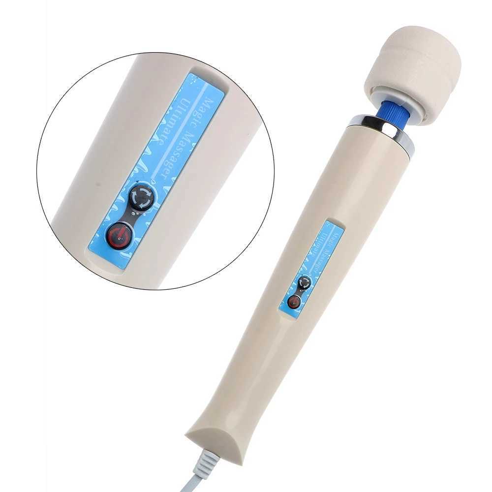 Вибраторы Ikoky Magic Wand Massager 30 Speed Big Size Av Rod Vibrator Секс-игрушки для женщин Мощный эротический стимулятор клитора 231209