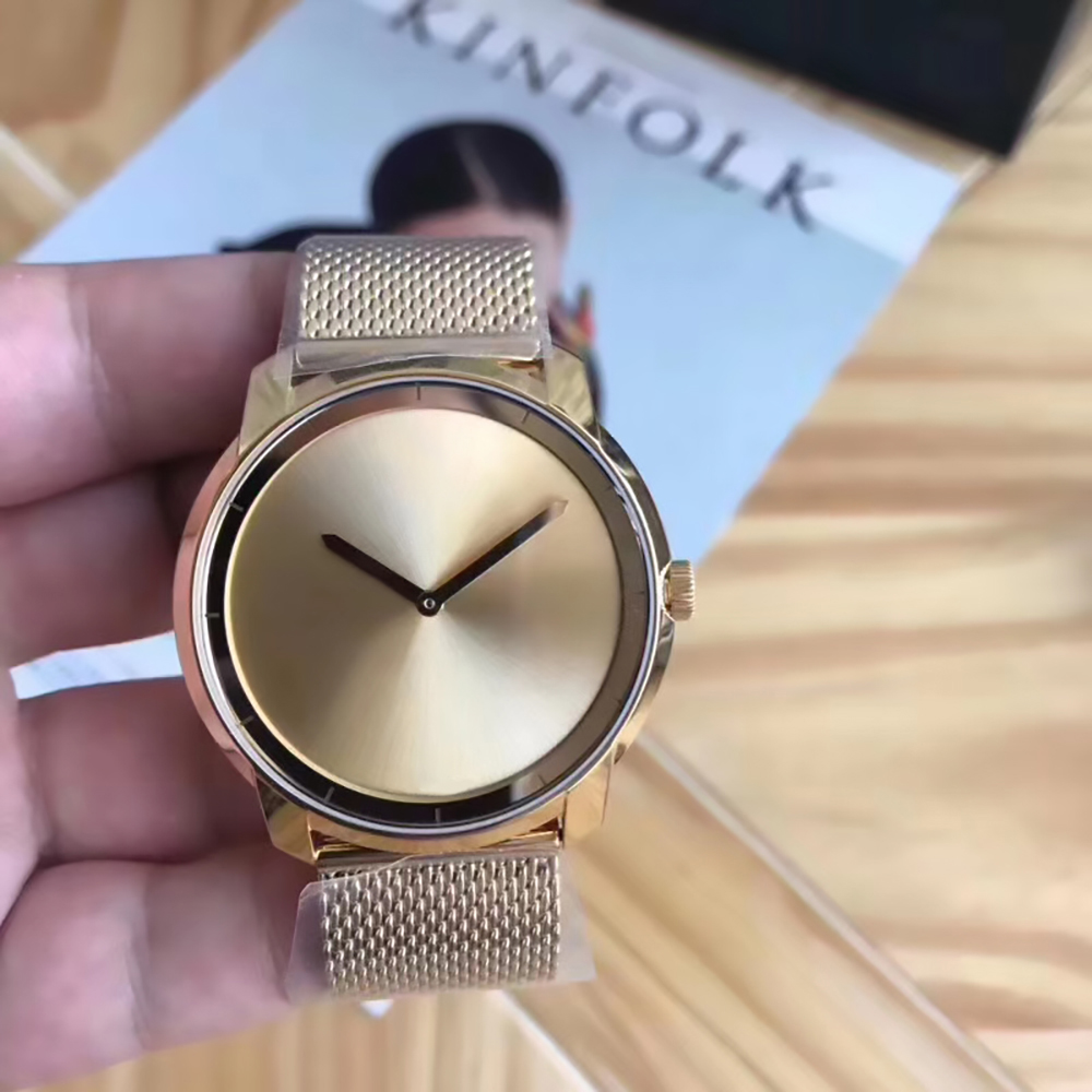 Mode volledige merk polshorloges man vrouw koppels liefhebbers 43 mm 36 mm roestvrij staal metaal originele band quartz luxe AAA klok MV 7