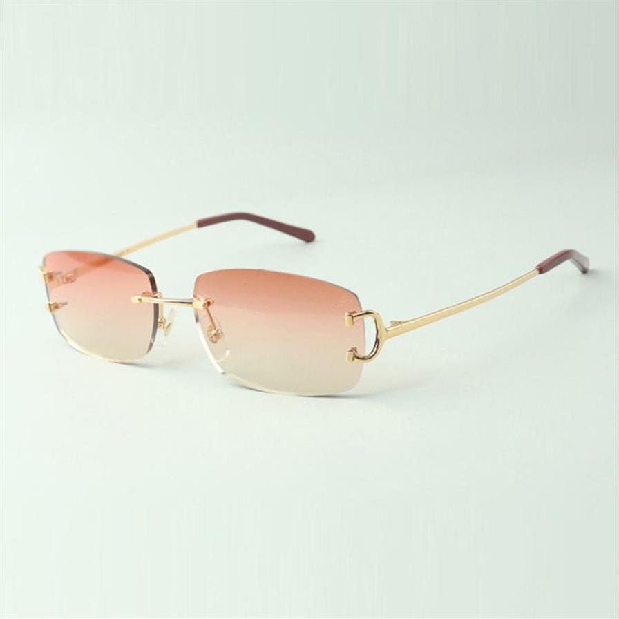 Direct S Designer-Sonnenbrille 3524026 mit Metallpfotendrahtbügeln, Brillengröße 18–140 mm206Y