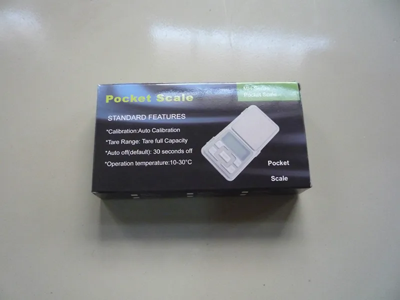 groothandel Mini elektronische digitale weegschaal Sieradenweegschaal Balance Pocket Gram LCD-schermweegschaal met doos 500g / 0,1g 200g / 0,01g 2023