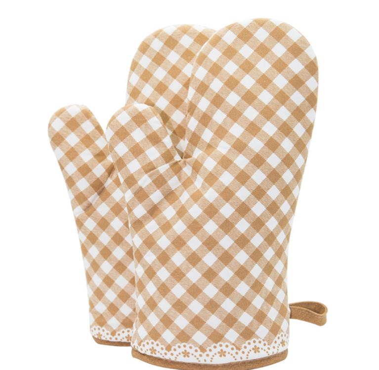 Outils de cuisson, mitaines de four, gants isolés pour micro-ondes, grille, doublure en polyester, gants de cuisine résistants à la chaleur, vente en gros SN6302