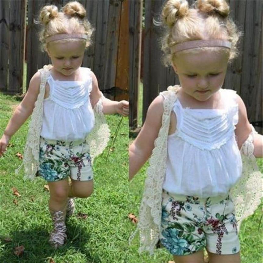 Cover-Ups Zomer Peuter Kinderen Baby Meisjes Gehaakt Kant Hol Vest Tops Vest Kwasten Cover Up Vest Badmode Strandkleding Saro219L